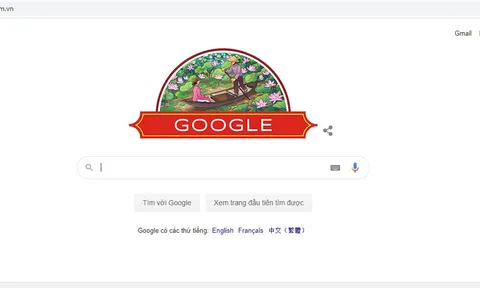 Google đổi giao diện "Áo dài", "hoa sen" mừng Quốc khánh Việt Nam